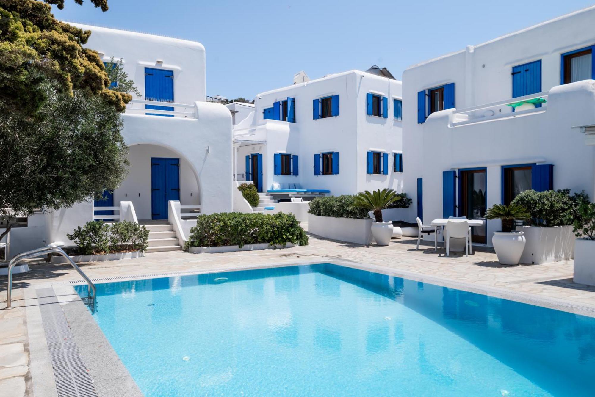 Olive Tree & Capari Mykonos Town Homes & Apartments With Pool! Exterior foto